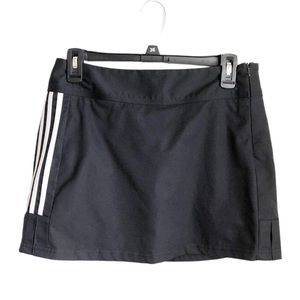 ADIDAS climacool black mini skirt skort 4 Sporty Athletic Tennis Golf Skirt